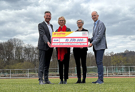 v.l.n.r.: Jochen Staschewski, Katja Wolf, Kerstin König und Thomas Zirkel