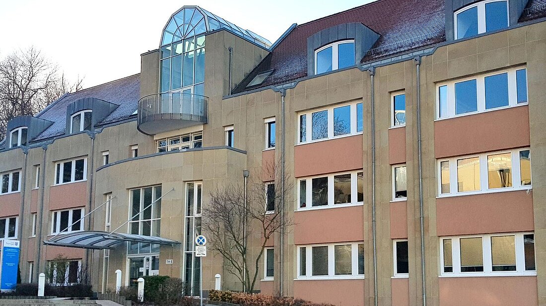 Dienstgebäude des Thüringer Landesamtes für Finanzen